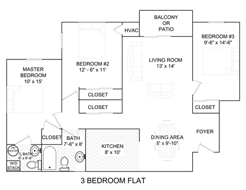 4273 Beverly Hills Drive 1-3 Beds Apartment for Rent - Photo Gallery 9