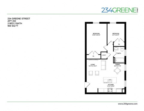 250 Greene Street 1-3 Beds Apartment for Rent - Photo Gallery 28