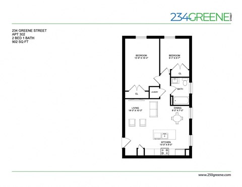 250 Greene Street 1-3 Beds Apartment for Rent - Photo Gallery 32