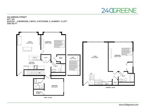 250 Greene Street 1-3 Beds Apartment for Rent - Photo Gallery 33