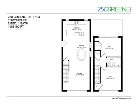 250 Greene Street 1-3 Beds Apartment for Rent - Photo Gallery 20