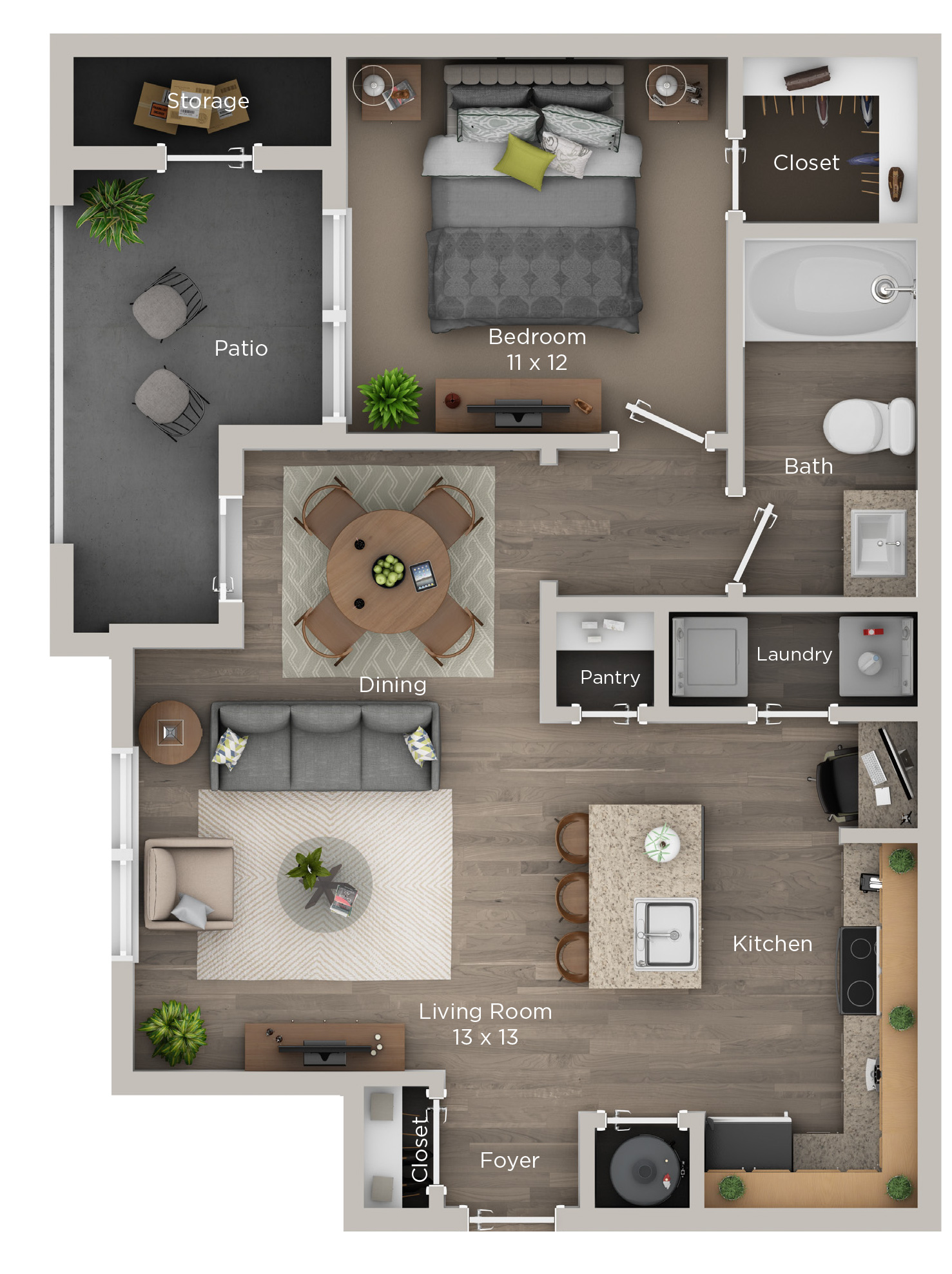 A1 Floorplan Renovated