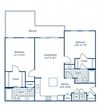 Harris| The Everly floor plan