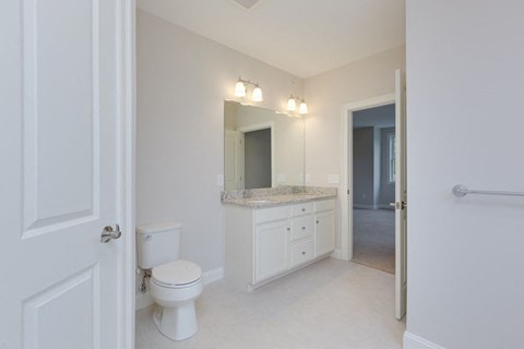 a bathroom with a toilet and a sink and a mirror