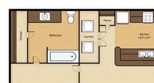 3 Bed 2 Bath
