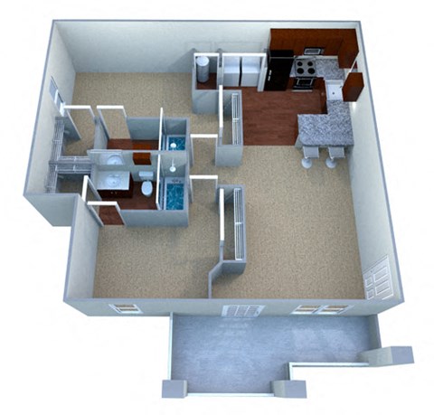 5401 Rock Chalk Drive 1-2 Beds Apartment for Rent - Photo Gallery 16