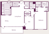 2 Bedroom, 1.5 Bath 1288 SF A18 2 Bedroom, 1.5 Bath 1288 SF A18 at Crystal Square, Arlington