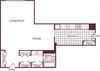 Studio, 1 Bath 697 SF E4 Studio, 1 Bath 697 SF E4 at Crystal Square, Arlington