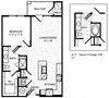 1 Bed, 1 Bath - A1T 1 Bedroom Woodbridge VA Apartments