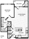 1 Bed, 1 Bath - A2c 1 Bedroom Woodbridge VA Apartments