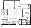 2 Bed, 2 Bath - C10 Modern 2 Bedroom Woodbridge VA Apartments
