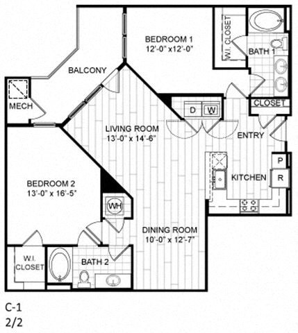 2 Bedroom Woodbridge VA Apartments