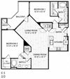 2 Bed, 2 Bath - C1 2 Bedroom Woodbridge VA Apartments