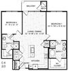 2 Bed, 2 Bath - C4 Best 2 Bedroom Woodbridge VA Apartments