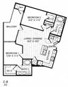 2 Bed, 2 Bath - C8 Modern 2 Bedroom Woodbridge VA Apartments