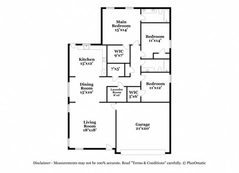 655 White Oak Cir 3 Beds Apartment for Rent