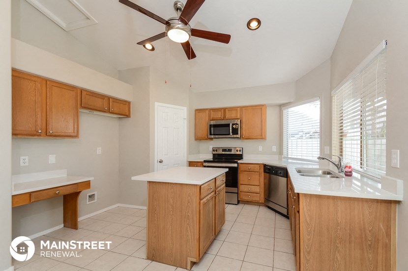 the kitchen is clean and ready for you to use