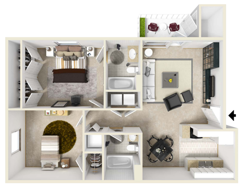 107 Auston Woods Circle 1-3 Beds Apartment for Rent - Photo Gallery 16