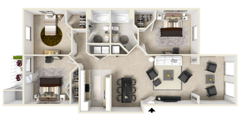 107 Auston Woods Circle 1-3 Beds Apartment for Rent - Photo Gallery 15