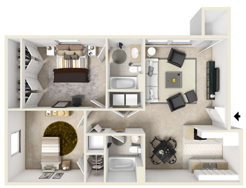 107 Auston Woods Circle 1-3 Beds Apartment for Rent - Photo Gallery 14