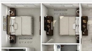 3 Bedroom, 2 Bath