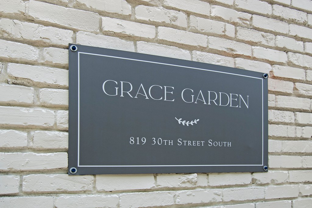 Grace Garden Sign