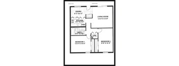 2 Bed 1 Bath