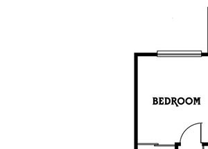 Residence D Floor Plan Residence D Floor Plan at The Arbors, Livermore, California