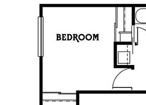 Residence E Floor Plan Residence E Floor Plan at The Arbors, Livermore