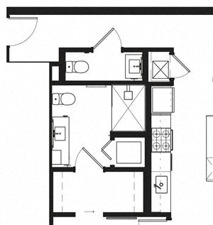 1 Bedroom 1.5 Bath 1 Bedroom 1.5 Bath