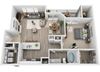 A3.1ar Floor Plan A3.1ar Floor Plan at Addison Park, Charlotte, North Carolina