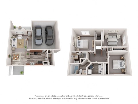 4003 S Grand Slam Place 1-3 Beds Townhouse for Rent - Photo Gallery 22