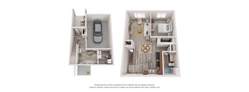 1 Bedroom, 1 Bathroom