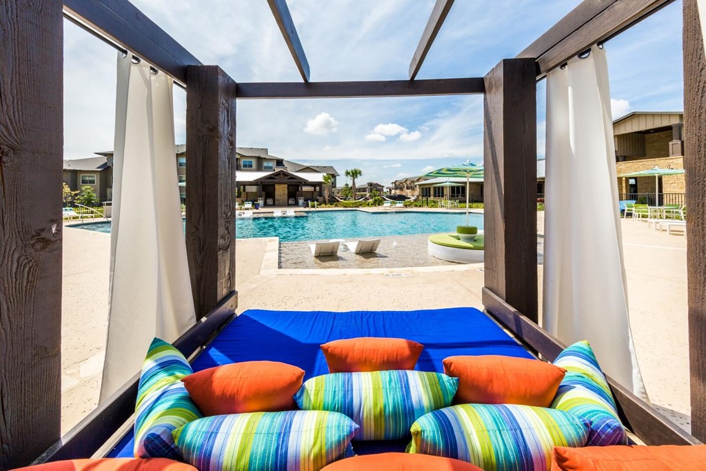 Cabanas - Relax & Enjoy at Legacy Creekside Apartments, San Antonio, TX