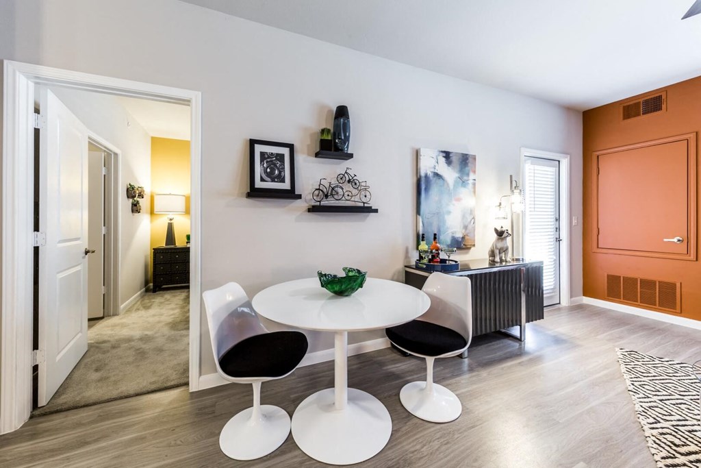 Dining Nook off Kitchen Area at Legacy Creekside Apartments, San Antonio, Texas