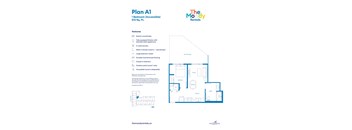 1 Bed, 1 Bath (A1)
