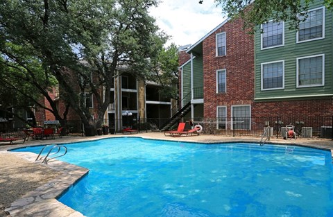 our apartments have a large pool for residents to enjoy