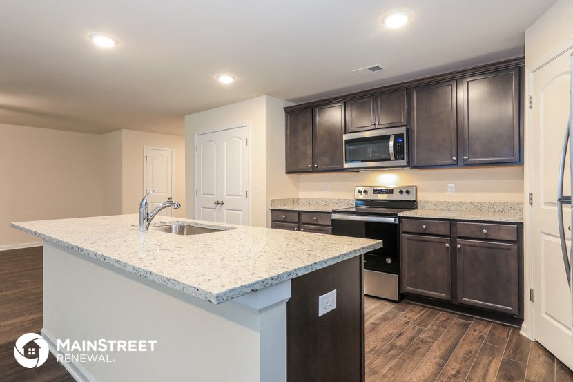 the kitchen is clean and ready for us to use