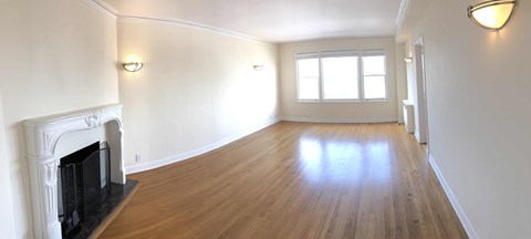 Sample 1BR Living Room