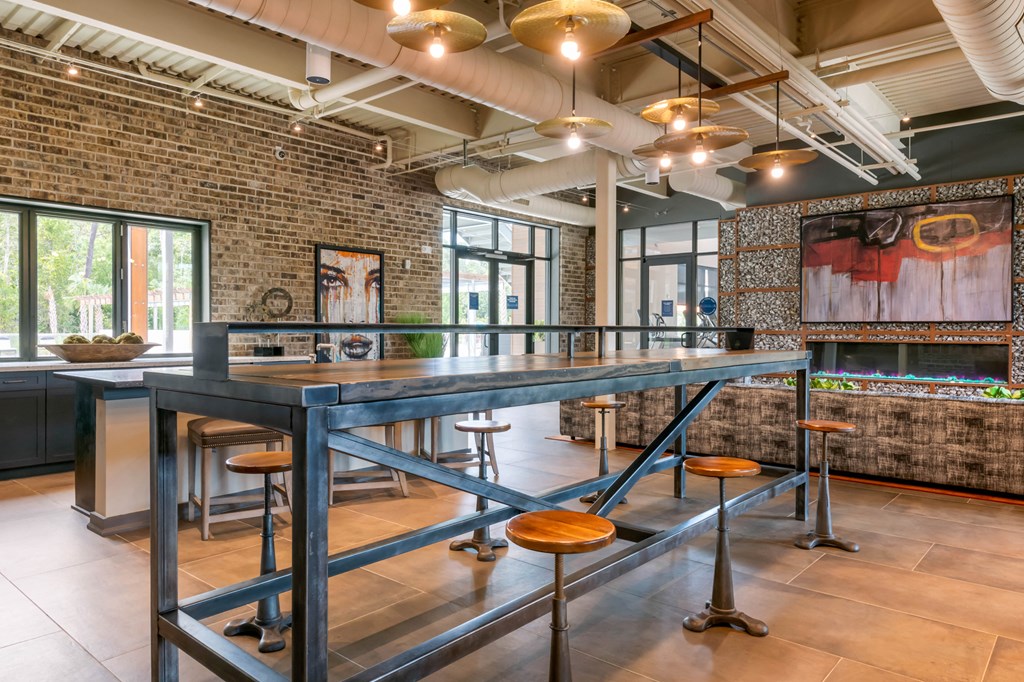 Large Clubhouse area at JTB Apartments, Jacksonville, FL