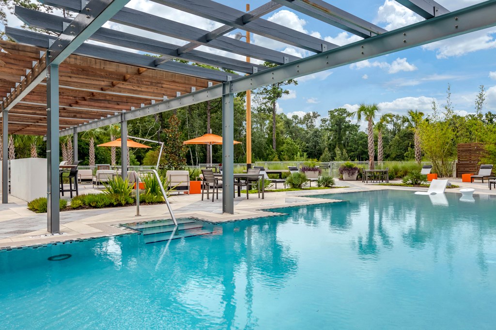 swimming at JTB Apartments, Jacksonville, FL