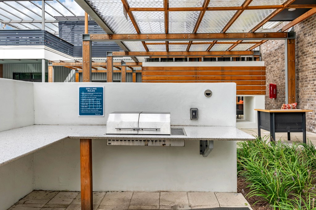 grill Station  at JTB Apartments, Jacksonville, Florida