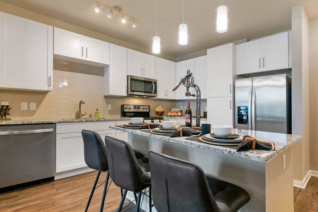 Kitchen Island at JTB Apartments, Florida, 32256