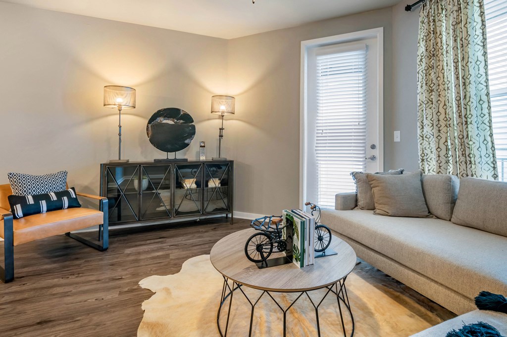 Living area at JTB Apartments, Jacksonville