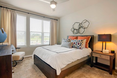 Large bedroom at JTB Apartments, Florida