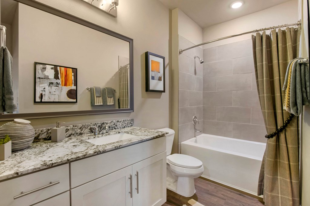 Upgraded Bathrooms at JTB Apartments, Jacksonville