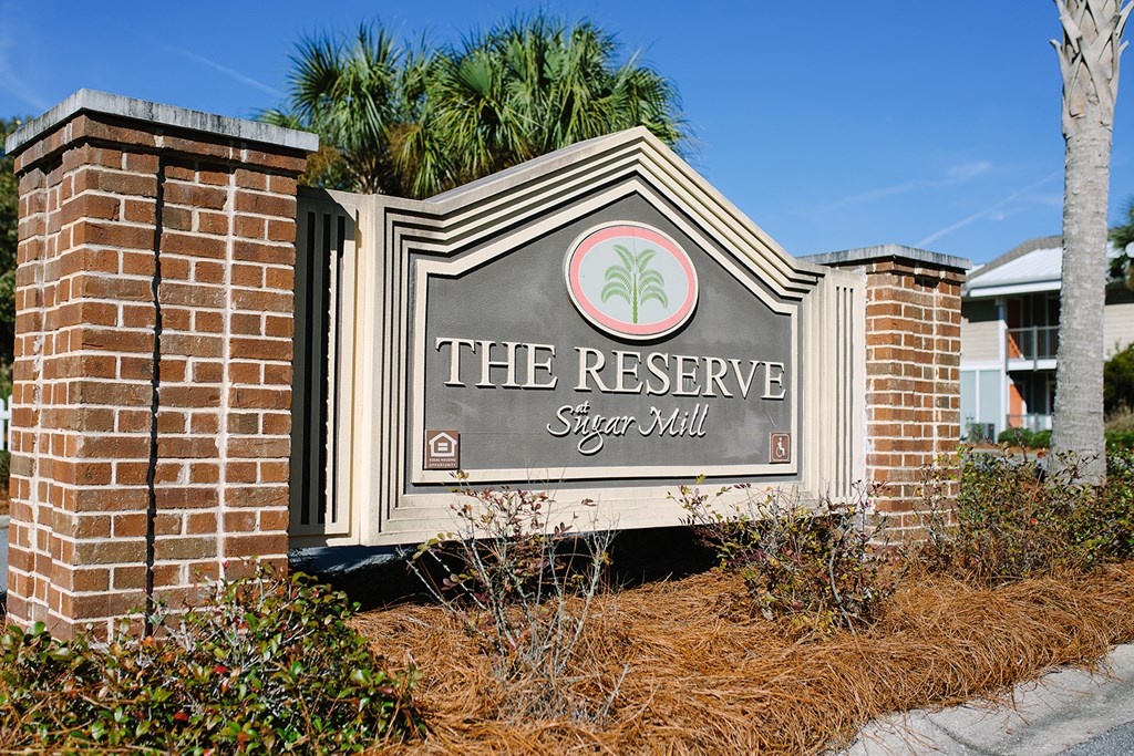 the preserve sign at the preserve at sugar mills