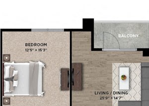 Kinstead B5A.1 Floor Plan