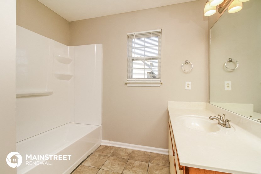 the bathroom is clean and ready for you to use