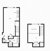 1 Bed/1 Bath Loft-A01L Modern